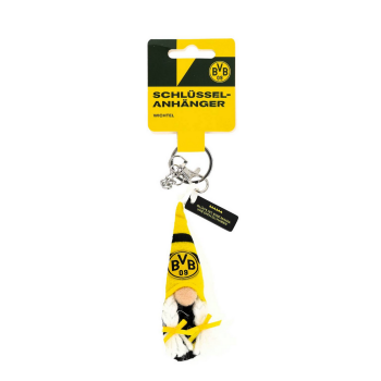 Borussia Dortmund BVB Wichtel-Schlüsselanhänger Mama Schwarz-Gelb